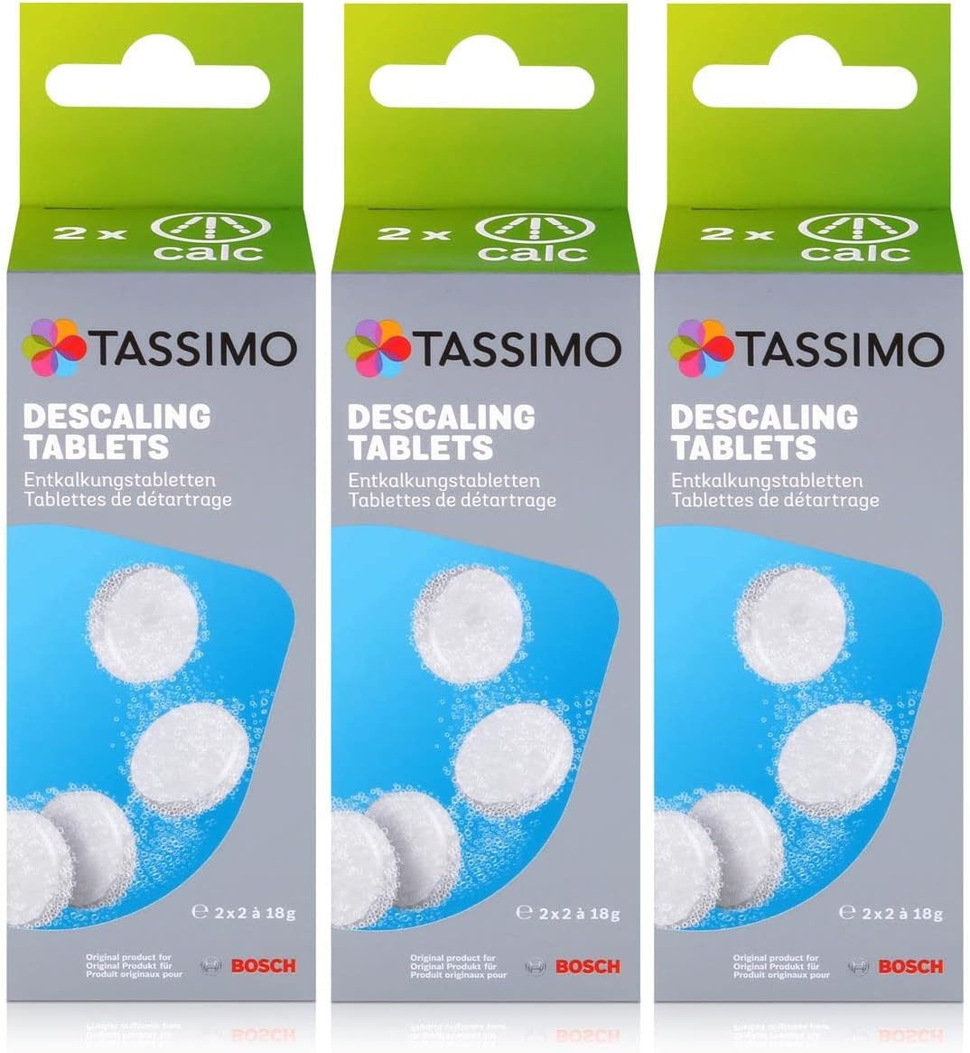 <br />
Tassimo Bosch Descaling / Decalcifying Tablets (pack of 3) by Tassimo