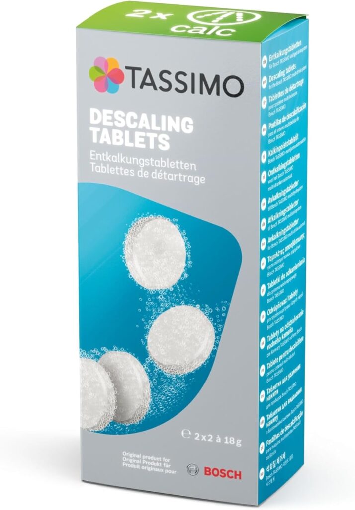 Pastillas para desincrustar TASSIMO de BOSCH Pastillas para desincrustar TASSIMO de BOSCH